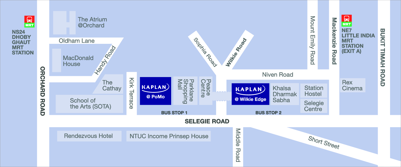 map of kaplan location